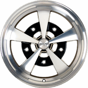 Escra 5-spoke in 17x7 with 5x205 mm Bolt Pattern wheel set / 4 pcs